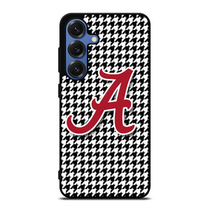 ALABAMA HOUNDSTOOTH CRIMSON TIDE Samsung Galaxy S25 Case