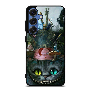 ALICE IN WONDERLAND CAT Samsung Galaxy S25 Case