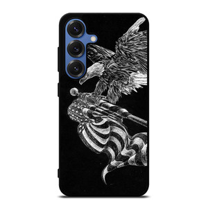AMERICAN FLAG EAGLE SKETCH Samsung Galaxy S25 Case