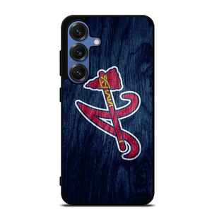 ATLANTA BRAVES MLB LOGO LANDSCAPE Samsung Galaxy S25 Case