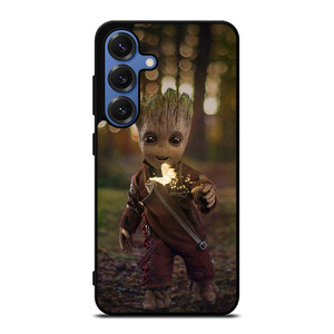 BABY GROOT COMIC Samsung Galaxy S25 Case