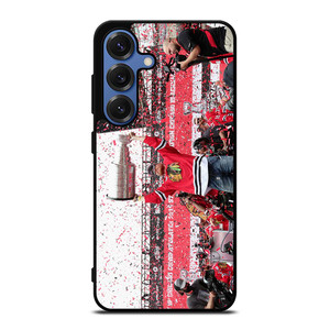 BLACKHAWKS HOCKEY CHICAGO CEREMONY Samsung Galaxy S25 Case