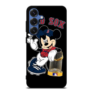 BOSTON RED SOX MICKEY MOUSE Samsung Galaxy S25 Case