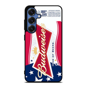 BUDWEISER AMERICAN FLAG LOGO Samsung Galaxy S25 Case