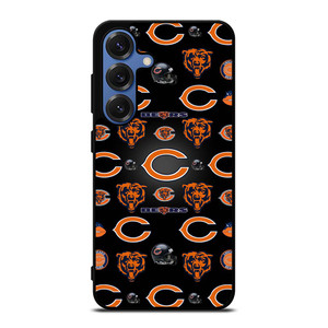 CHICAGO BEARS LOGO COLLAGE Samsung Galaxy S25 Case
