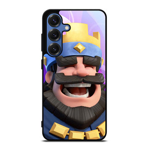 CLASH ROYAL KING SMILING Samsung Galaxy S25 Case