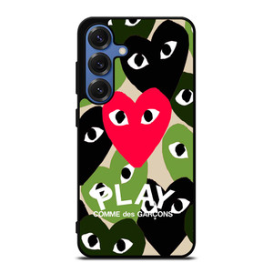 COMME DES GARCONS PLAY BAPE Samsung Galaxy S25 Case