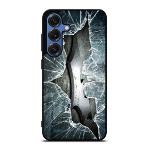 CRACKED OUT GLASS BATMAN THE DARK KNIGHT 2 Samsung Galaxy S25 Case