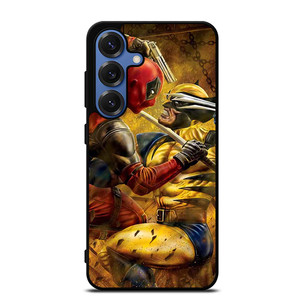 DEADPOOL VS WOLVERINE MARVEL Samsung Galaxy S25 Case DEADPOOL VS WOLVERINE MARVEL Samsung Galaxy S25 Case