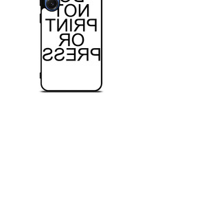 DO NOT PRINT OR PRESS REVERSED Samsung Galaxy S25 Case