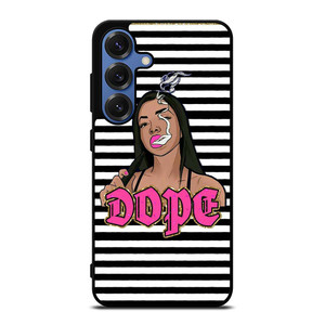 DOPE CIGAR GIRL STRIPE Samsung Galaxy S25 Case DOPE CIGAR GIRL STRIPE Samsung Galaxy S25 Case