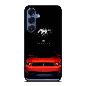FORD MUSTANG CAR RED Samsung Galaxy S25 Case