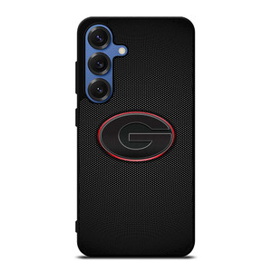 GEORGIA BULLDOGS CARBON LOGO Samsung Galaxy S25 Case