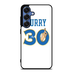 GOLDEN STATE WARRIORS STEPHEN CURRY 30 Samsung Galaxy S25 Case