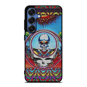 GRATEFUL DEAD SKULL FLORAL Samsung Galaxy S25 Case GRATEFUL DEAD SKULL FLORAL Samsung Galaxy S25 Case