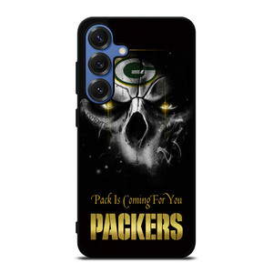 GREEN BAY PACKERS SKULL Samsung Galaxy S25 Case