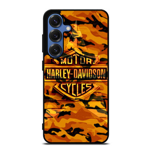 HARLEY DAVIDSON CAMO ORANGE Samsung Galaxy S25 Case HARLEY DAVIDSON CAMO ORANGE Samsung Galaxy S25 Case
