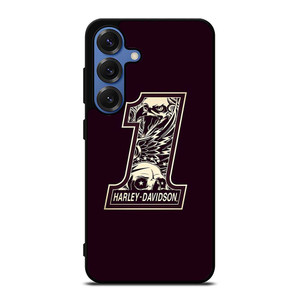 HARLEY DAVIDSON LOGO 1 SKULL LOGO Samsung Galaxy S25 Case HARLEY DAVIDSON LOGO 1 SKULL LOGO Samsung Galaxy S25 Case