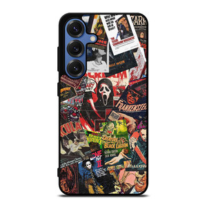 HORROR MOVIE POSTER COLLAGE Samsung Galaxy S25 Case