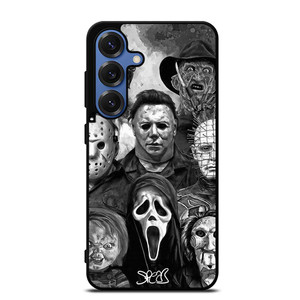 HORROR MOVIES CHARACTERS Samsung Galaxy S25 Case