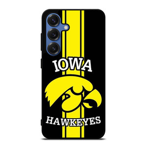 IOWA HAWKEYES STRIPS Samsung Galaxy S25 Case