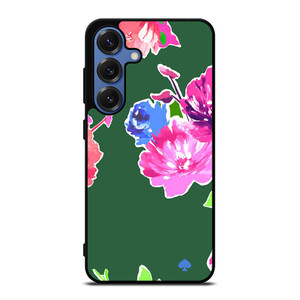 KATE SPADE NEW YORK GREEN FLORAL Samsung Galaxy S25 Case