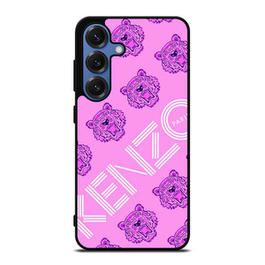 KENZO PARIS VIOLET LOGO Samsung Galaxy S25 Case