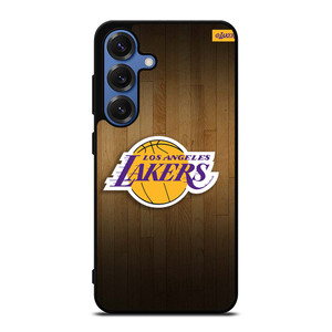 LA LAKERS BASKETBALL WOODEN Samsung Galaxy S25 Case
