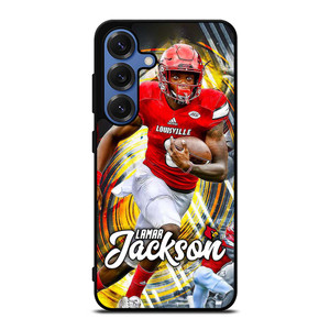 LAMAR JACKSON LOUISVILLE Samsung Galaxy S25 Case LAMAR JACKSON LOUISVILLE Samsung Galaxy S25 Case