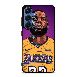 LEBRON JAMES LA LAKERS TERMINATOR Samsung Galaxy S25 Case
