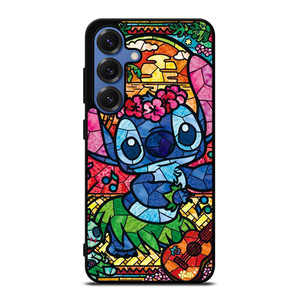 LILO & STITCH STAINED GLASS Samsung Galaxy S25 Case