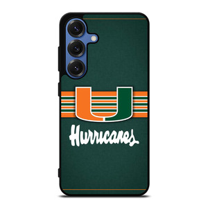 MIAMI HURRICANES LOGO Samsung Galaxy S25 Case MIAMI HURRICANES LOGO Samsung Galaxy S25 Case