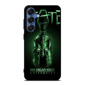 MICHIGAN STATE UNIVERSITY LOGO Samsung Galaxy S25 Case MICHIGAN STATE UNIVERSITY LOGO Samsung Galaxy S25 Case