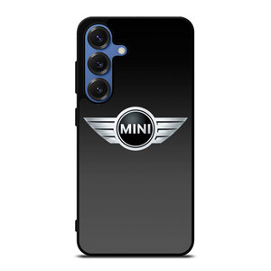 MINI COPER BLACK LOGO Samsung Galaxy S25 Case