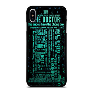 DOCTOR WHO TARDIS iPhone XS Max Case DOCTOR WHO TARDIS iPhone XS Max Case