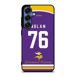 MINNESOTA VIKINGS NOLAN Samsung Galaxy S25 Case MINNESOTA VIKINGS NOLAN Samsung Galaxy S25 Case