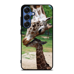 MOM & BABY GIRAFFE Samsung Galaxy S25 Case