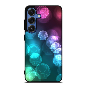 MUSHROOM NEON MARIO BROSS Samsung Galaxy S25 Case