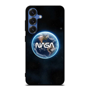NASA LOGO UNIVERSE Samsung Galaxy S25 Case NASA LOGO UNIVERSE Samsung Galaxy S25 Case