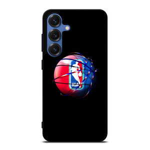 NBA LOGO COLORFUL BALL Samsung Galaxy S25 Case