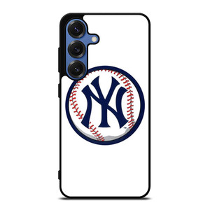 NEW YORK YANKEES BALL LOGO Samsung Galaxy S25 Case NEW YORK YANKEES BALL LOGO Samsung Galaxy S25 Case