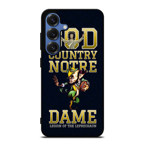 NOTRE DAME FIGHTING GOD COUNTRY Samsung Galaxy S25 Case