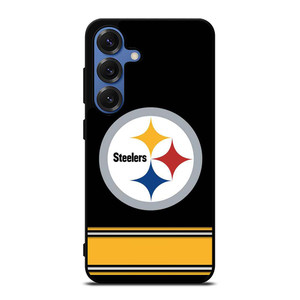 PITTSBURGH STEELERS LOGO STRIPE Samsung Galaxy S25 Case