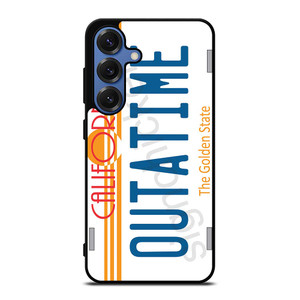 PLATE LICENSE CALIFORNIA Samsung Galaxy S25 Case