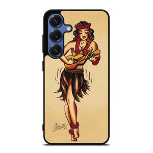 SAILOR JERRY TATTOO HAWAII Samsung Galaxy S25 Case SAILOR JERRY TATTOO HAWAII Samsung Galaxy S25 Case