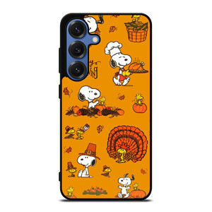 SNOOPY THE PEANUTS HAPPY THANKSGIVING Samsung Galaxy S25 Case