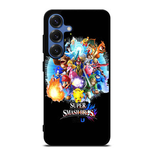 SUPER SMASH BROS WIIU Samsung Galaxy S25 Case SUPER SMASH BROS WIIU Samsung Galaxy S25 Case