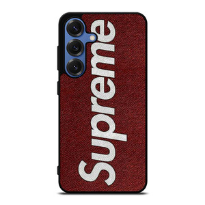 SUPREME LOGO ON CANVAS Samsung Galaxy S25 Case