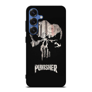THE PUNISHER SKULL PAPER EFFECT ARTWORK Samsung Galaxy S25 Case
