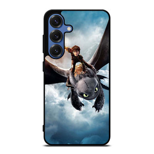 TOOTHLESS AND HICCUP TRAIN YOUR DRAGON Samsung Galaxy S25 Case TOOTHLESS AND HICCUP TRAIN YOUR DRAGON Samsung Galaxy S25 Case